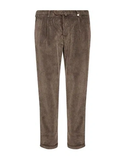 Myths Man Pants Taupe Size 36 Cotton, Modal, Elastane In Brown