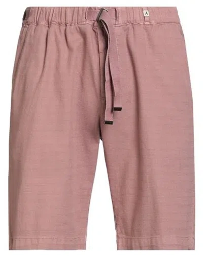 Myths Man Shorts & Bermuda Shorts Antique Rose Size 32 Cotton, Elastane In Multi