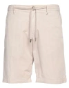 Myths Cotton Shorts In Beige