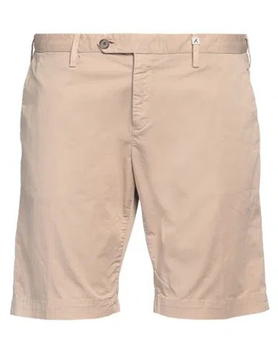 Myths Man Shorts & Bermuda Shorts Beige Size 38 Virgin Wool