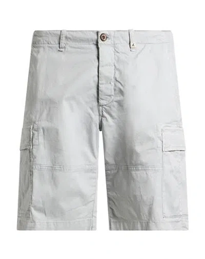 Myths Man Shorts & Bermuda Shorts Light Grey Size 32 Pima Cotton, Elastane In Gray