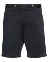Myths Man Shorts & Bermuda Shorts Midnight Blue Size 40 Cotton, Elastane