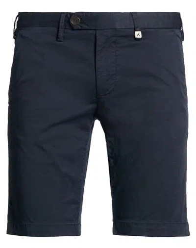 Myths Man Shorts & Bermuda Shorts Navy Size 32 Cotton, Elastane