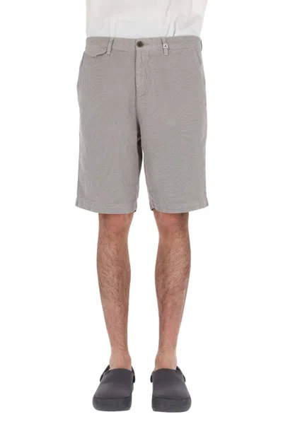 Myths Men's Casual Mini Shorts In Gray