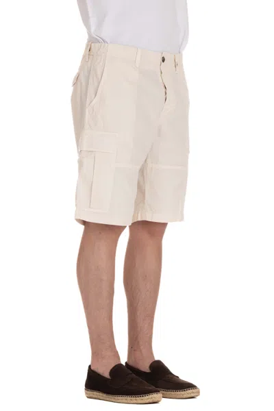 Myths Men's Light Natural Mini Shorts In Multi