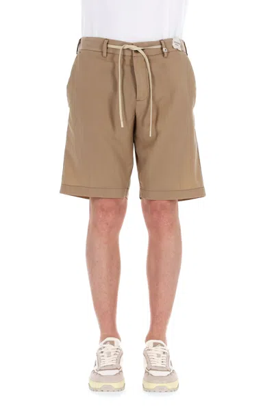 Myths Men's Mini Shorts For Spring 2025 In Brown