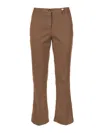 Myths Myth Ladhest Brown Woman Trousers In Brown
