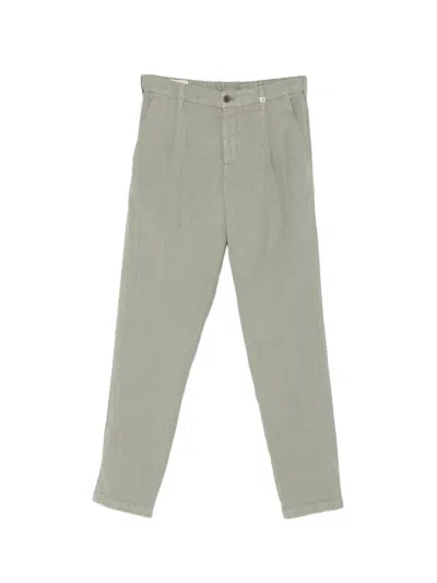 Myths Grey Relaxed Fit Trousers In Gray