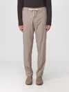 Myths Man Pants Khaki Size 38 Polyester, Viscose, Elastane In Gray