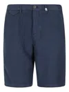 Myths Breathable Blue Bermuda Shorts In Blue