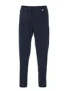 Myths Man Pants Midnight Blue Size 28 Virgin Wool