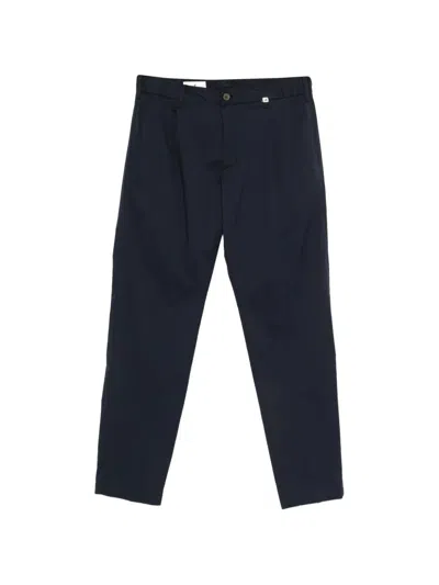 Myths Pleated Front Trousers In Blue