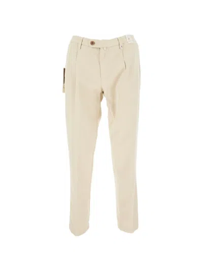 Myths Pleated Straight-leg Trousers In Animal Print