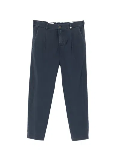 Myths Pleated Trousers In Blue