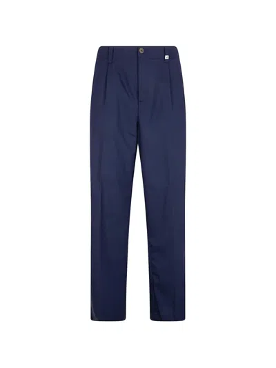 Myths Pleated Trousers In Blue