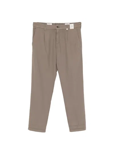 Myths Pleated Trousers In Brown