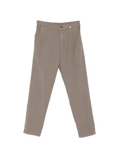 Myths Pleated Trousers In Brown