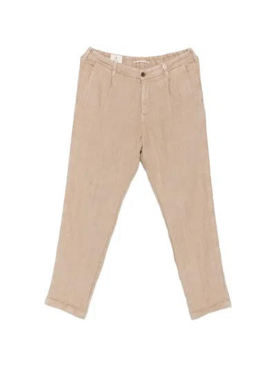 Myths Pleated Trousers In Brown