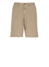 Myths Button-fastening Bermuda Shorts In Brown