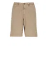 Myths Button-fastening Bermuda Shorts In Brown