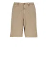Myths Button-fastening Bermuda Shorts In Brown