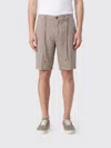Myths Elasticated Drawstring Shorts In Brown