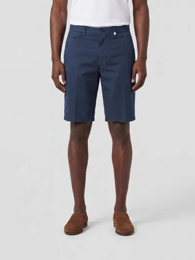 MYTHS MYTHS CHINO SHORTS IN LINEN BLEND,I49980045