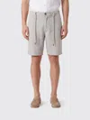 Myths Elasticated Drawstring Shorts In Gray