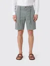 Myths Elasticated Drawstring Shorts In Green