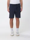 Myths Drawstring Elasticated-waist Shorts In Blue