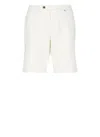 Myths Relaxed Fit Shorts With Elastic Drawstring Waistband In White