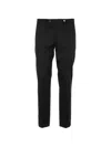 Myths Straight-leg Chino Trousers In Black