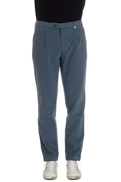 Myths Soft Corduroy Trousers Mod. Zeus In Blue