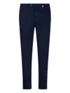 Myths Belt-loop Casual Pants In Blue
