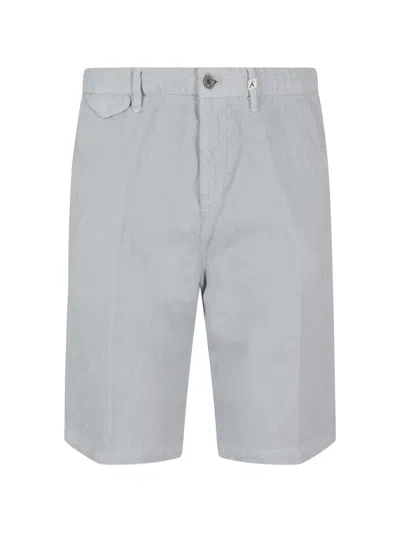 Myths Textured Shorts In Gray