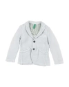 Myths Toddler Boy Blazer Light Grey Size 4 Cotton, Ramie In Grey