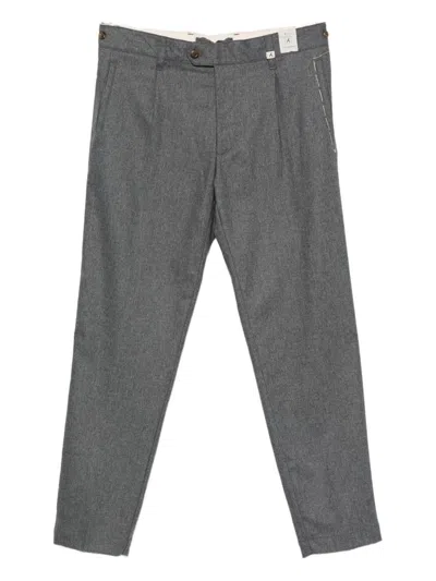 MYTHS MYTHS GREY TROUSERS WITH PLEATS