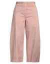 Myths Woman Pants Antique Rose Size 10 Pima Cotton, Elastane In Pink