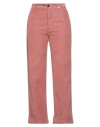Myths Woman Pants Antique Rose Size 6 Cotton, Polyester, Elastane In Pink