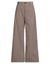 Myths Woman Pants Beige Size 2 Polyester, Viscose, Elastane In Neutral