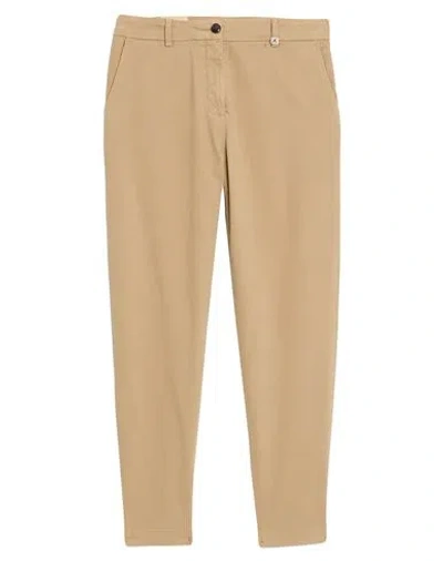 Myths Woman Pants Beige Size 6 Modal, Cotton, Elastane In Neutral
