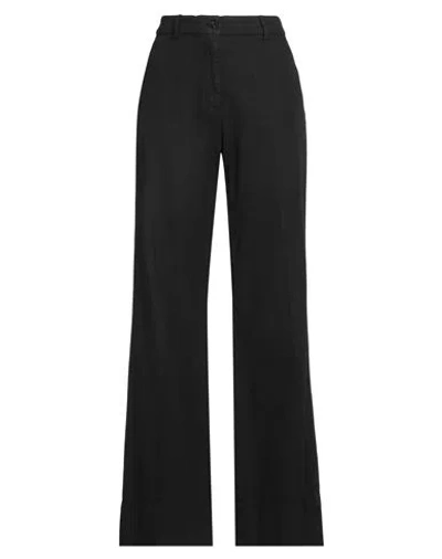 Myths Woman Pants Black Size 10 Cotton