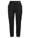Myths Woman Pants Black Size 12 Virgin Wool, Polyamide, Elastane In Black
