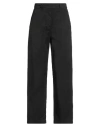 Myths Woman Pants Black Size 2 Cotton, Elastane In Black