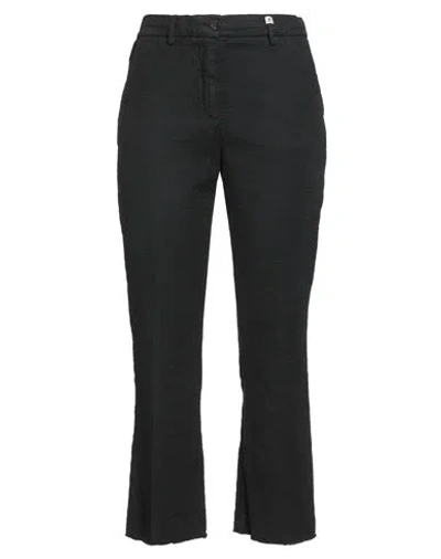 Myths Woman Pants Charcoal Size 4 Cotton, Elastane In Gray