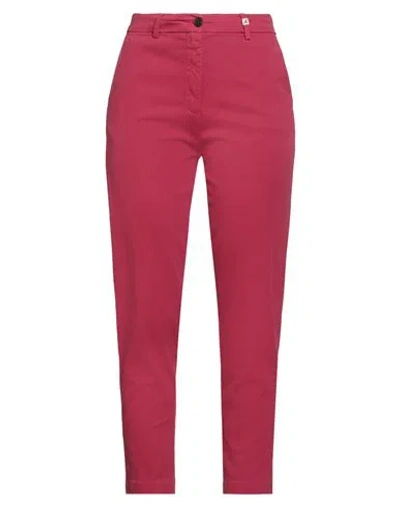 Myths Woman Pants Garnet Size 4 Modal, Cotton, Elastane In Red