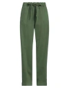 Myths Woman Pants Green Size 4 Modal, Cotton, Elastane In Green