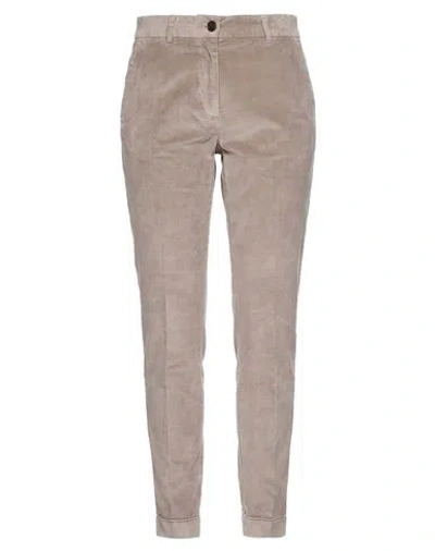 Myths Woman Pants Grey Size 6 Cotton, Modal, Elastane