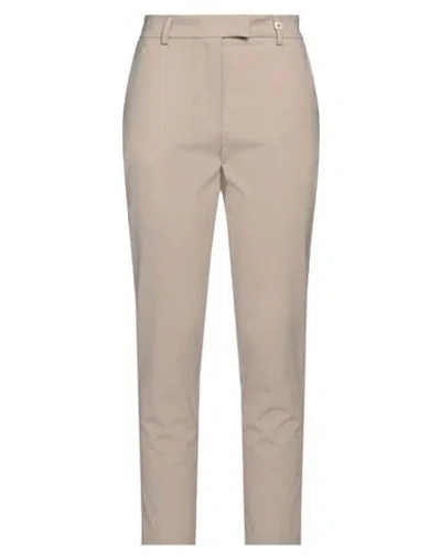 Myths Woman Pants Light Grey Size 6 Virgin Wool, Polyamide, Elastane