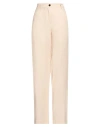 Myths Woman Pants Light Pink Size 8 Viscose, Linen